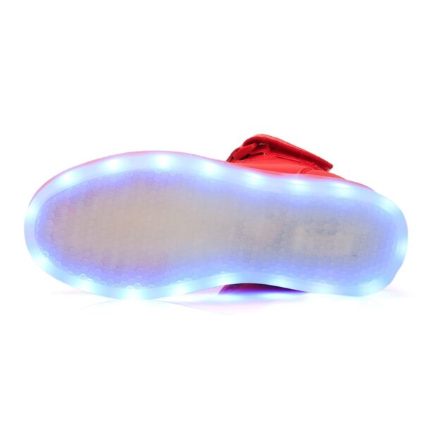 LED Kinder Schuhe – USB aufladbare Basket Schuhe mit Licht – Bild 6